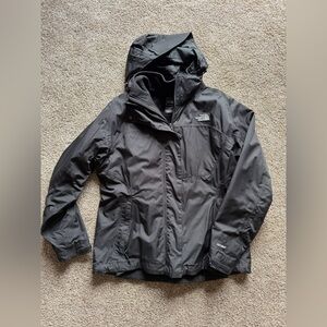 The North Face Charcoal Hooded Jacket